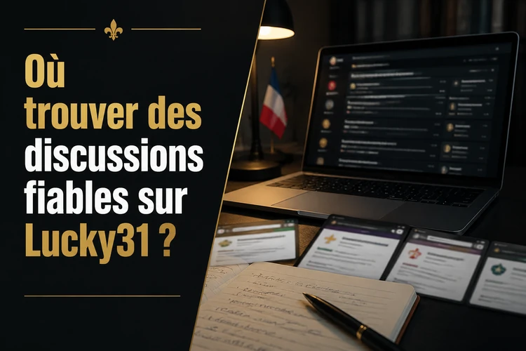 Où trouver des discussions fiables sur Lucky31?