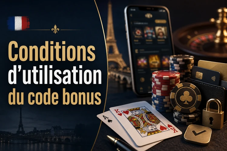 Conditions d'utilisation du code bonus