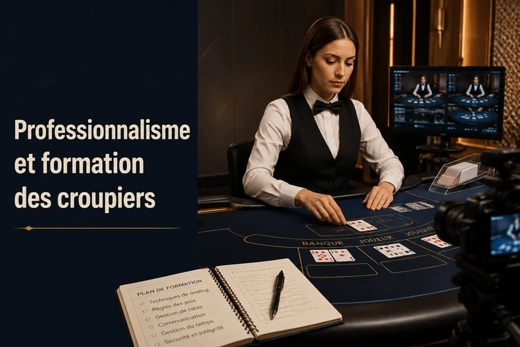 Professionnalisme et formation des croupiers