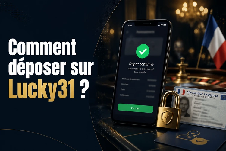 Comment déposer sur Lucky31?