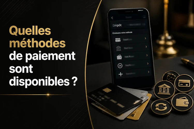 Quelles méthodes de paiement sont disponibles?