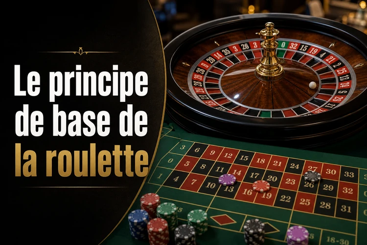 Le principe de base de la roulette